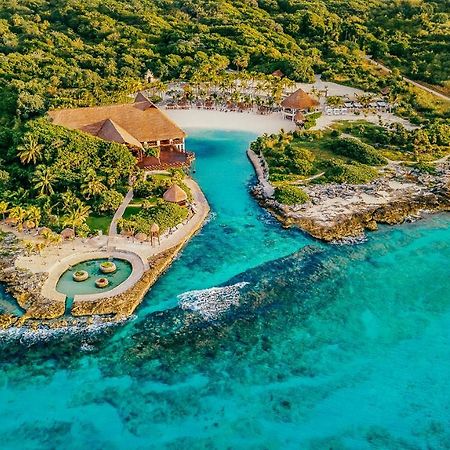 Occidental At Xcaret Destination Hotel Xcaret Park Екстериор снимка Aerial view of the resort