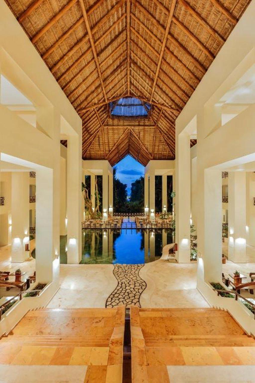 Occidental At Xcaret Destination Hotel Xcaret Park Екстериор снимка Lobby