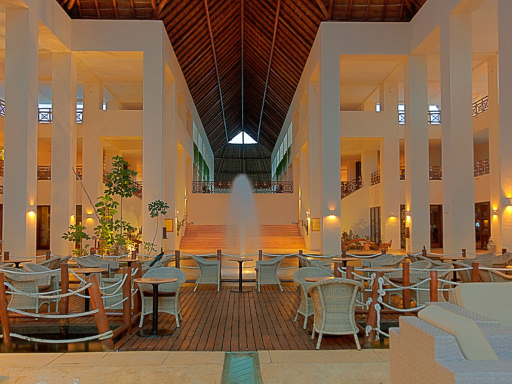 Occidental At Xcaret Destination Hotel Xcaret Park Екстериор снимка Lobby