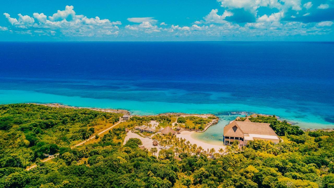 Occidental At Xcaret Destination Hotel Xcaret Park Екстериор снимка Aerial view of the resort